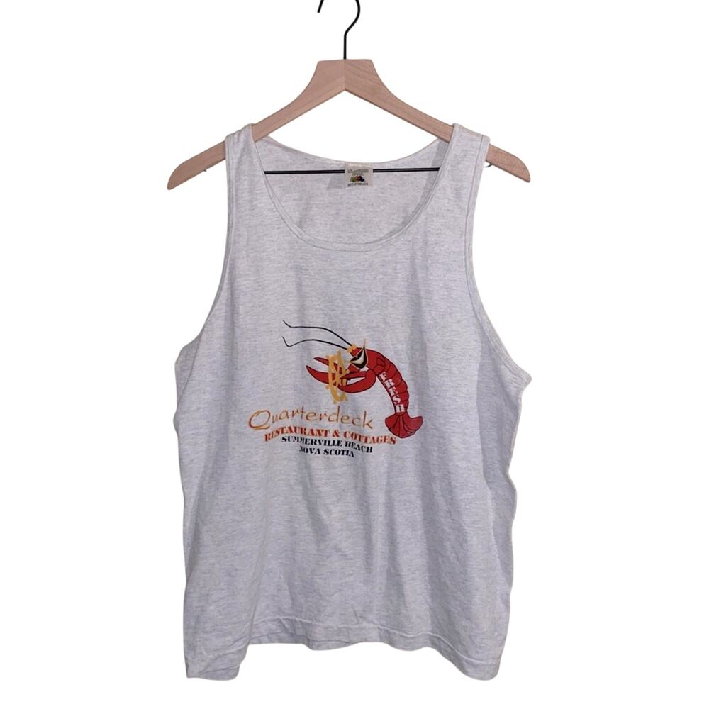 VNTG graphic tank size large